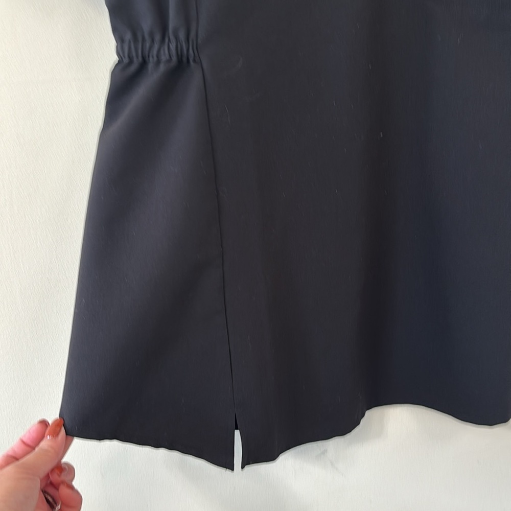 FIGS Octavia Maternity Scrub Top Black Size Medium - Picture 7 of 11